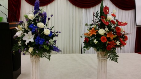 Pedestal arrangements