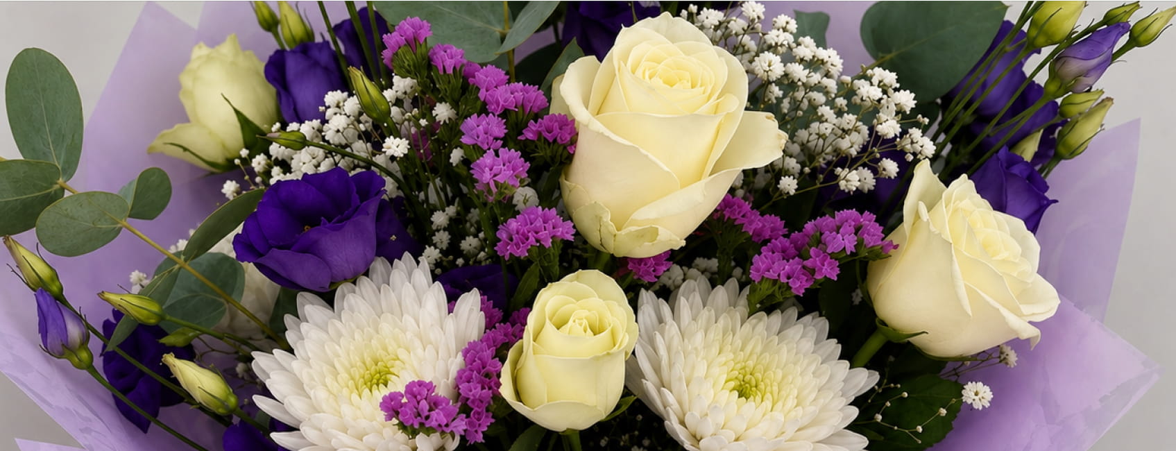 Seasonal bouquets from Le Jardin Florist in Bampton offering same-day delivery
