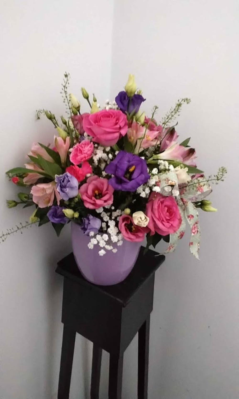 Blush Meadow Vase