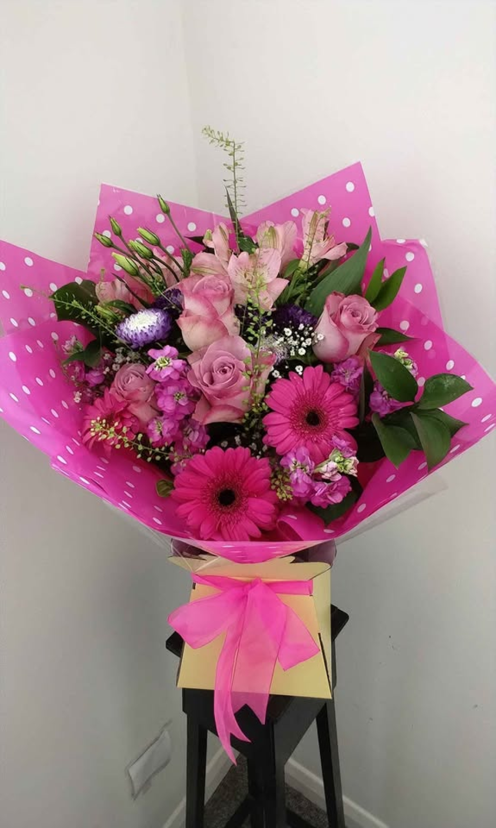 Pink Polka Delight