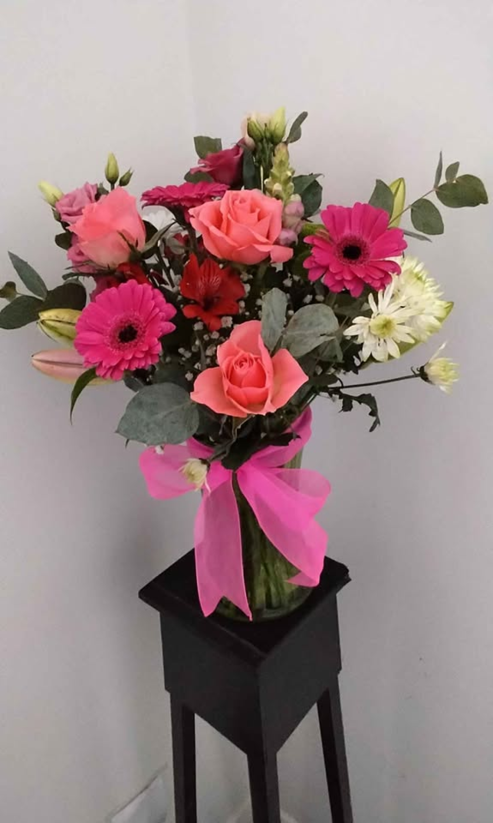Pretty Pink Vase Arrangement